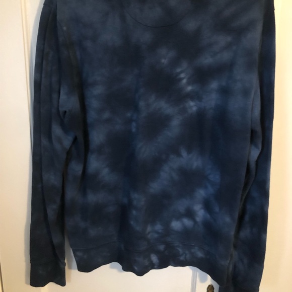 Beautiful indigo blue crew neck sweatshirt - SMALL - Picture 6 of 6
